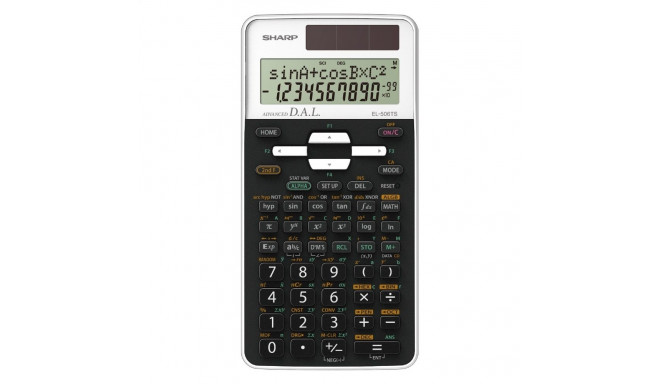 SHARP CALCULATOR SCIENTIFIC 470 FUNCTIONS BOX EL506TSWH