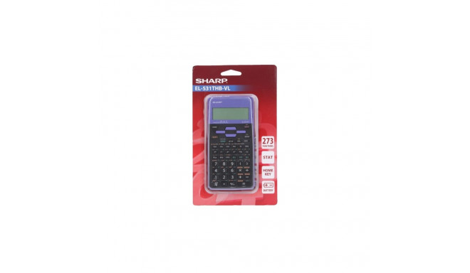 SHARP CALCULATOR SCIENTIFIC BLISTER VIOLET EL531THBVL