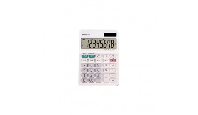 SHARP CALCULATOR DESKTOP BOX EL310ANWH