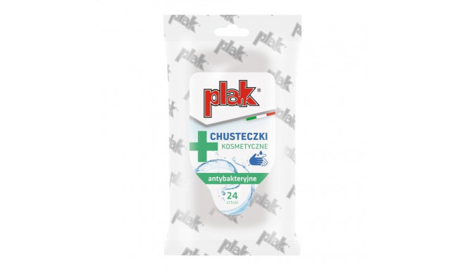 PLAK ANTIBACTERIAL COSMETIC WIPES