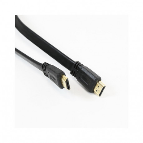 OMEGA HDMI CABLE v.1.4 BLACK 3M FLAT BLISTER [41848]