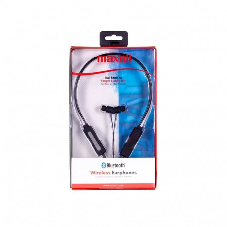 MAXELL EARPHONES EB-BT200 BLUETOOTH WIRELESS DUAL BATTERY 347985.00.CN