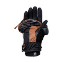 VALLERRET SKADI ZIPPER MITT PSP BROWN M