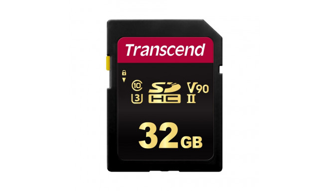 Transcend SDXC/SDHC 700S SD UHS-II U3 (V90) R285/W180 32GB