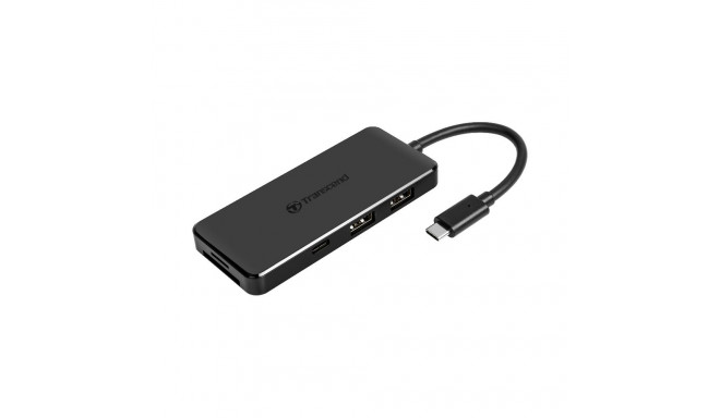 Transcend Cardreader TS-HUB5C 3-port HUB, 1-port PD,SD/microSD (USB-C)