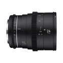 Samyang 24mm T1.5 VDSLR MK2 objektiiv Sony FE