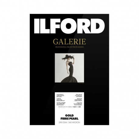 Ilford fotopaber Galerie Gold Fibre Pearl 290g A4 50 lehte