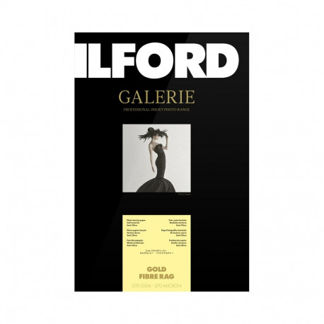 Ilford Galerie Gold Fibre Rag 270G A3+ 25 Sheet