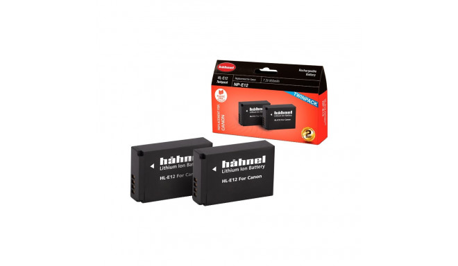 Hähnel Battery Canon HL-E12 / LP-E12 Twin Pack