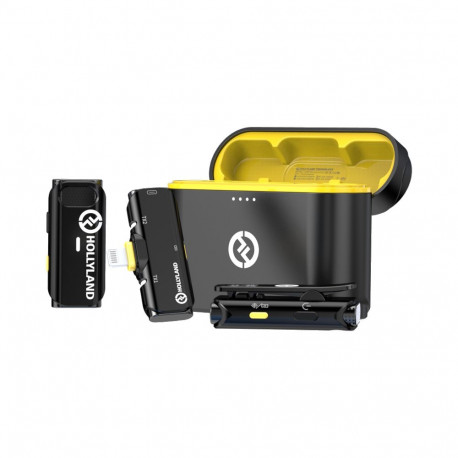 Hollyland juhtmevaba mikrofon Lark C1 Duo Wireless Lavalier Microphone for iPhone