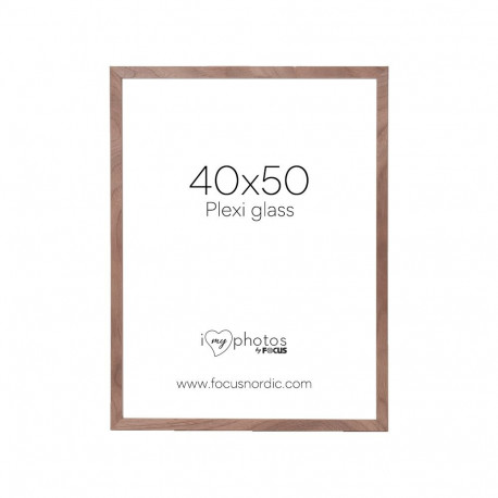 Focus Soul Walnut veneer 40x50 Plexi