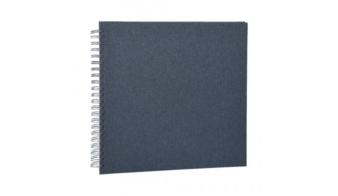 FOCUS BASE LINE CANVAS WIRE-O 30X30 BLUE W. WHITE SHEETS