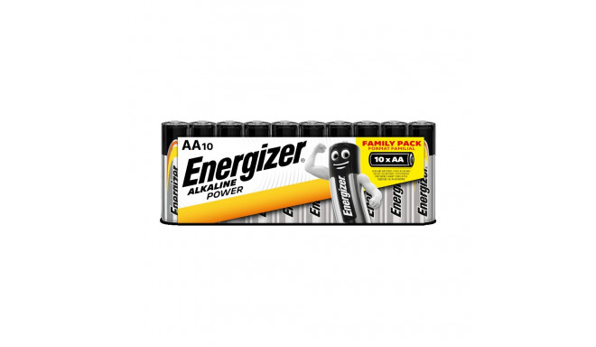 ENERGIZER POWER AA 10 PACK TRAY