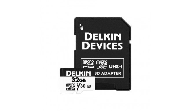 DELKIN MICROSDHC TRAIL CAM HYPERSPEED R100/W75 (V30) 32GB