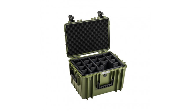 BW Outdoor Cases Type 5500 / Bronze green (divider system)