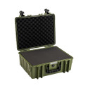 BW OUTDOOR CASES TYPE 6000 / BRONZE GREEN (PRE-CUT FOAM)