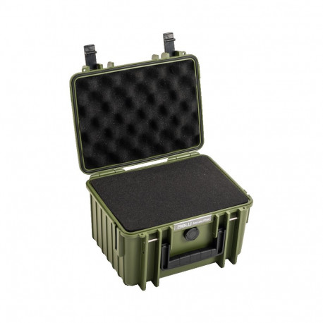 BW Outdoor Cases Type 2000 / Bronze green (pre-cut foam)