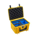 B&W CASES TYPE 2000 FOR DJI OSMO ACTION 3 / YELLOW