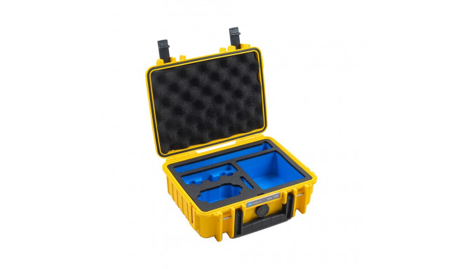 B&W CASES TYPE 1000 FOR DJI OSMO ACTION 3 / YELLOW