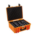 BW OUTDOOR CASES TYPE 6000 / ORANGE (DIVIDER SYSTEM)