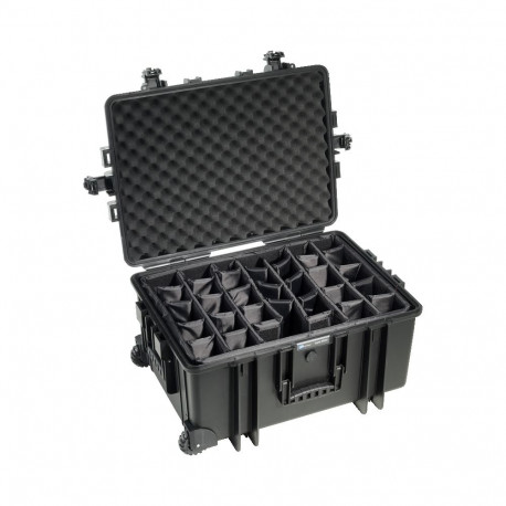 BW Outdoor Cases Type 6800 / Black (divider system)