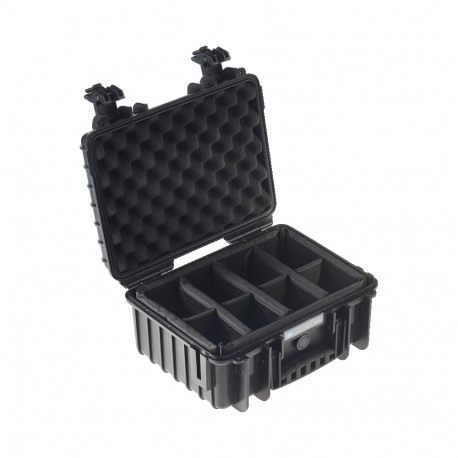 BW Outdoor Cases Type 3000 / Black (divider system)