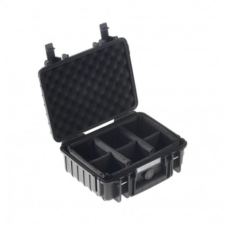BW Outdoor Cases Type 1000 / Black (divider system)