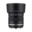 Samyang MF 85mm f/1.4 MK2 lens Fuji X
