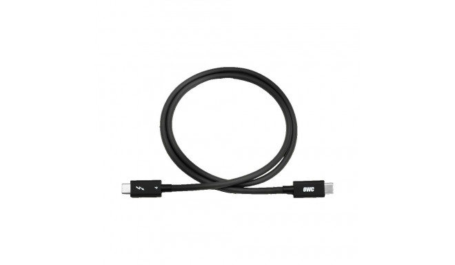 OWC Cable Thunderbolt - Universal + Full Capability f. all TB 3/4/USB-C/USB4 devices (100W) 0.7M