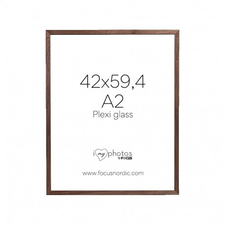 Focus Soul Walnut veneer 42X59,4 (A2) Plexi