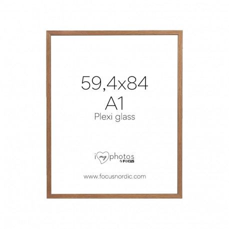 Focus Soul Oak veneer 59,4X84 Plexi