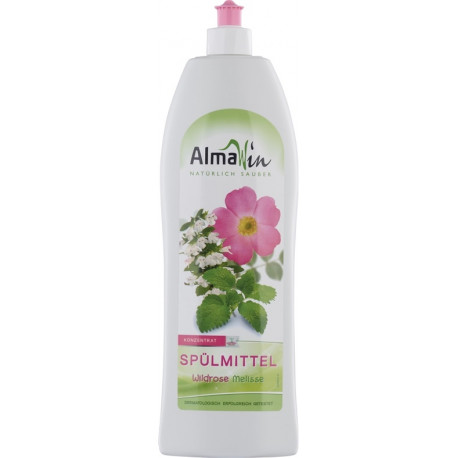 DETERGEN DISH ECO ALMAWIN ROSE/MEL 500ML