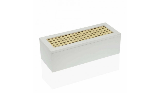 Versa jewelry box Rectangular 10x8x26cm, white