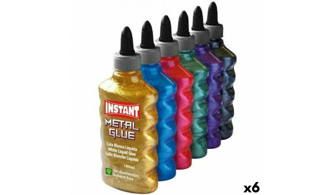 Instant Glue INSTANT Metal Glue 180 ml 6 Pieces Multicolour