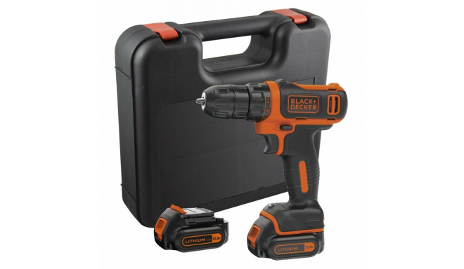 Skrūvgriezis Black & Decker BDCDD12KB-QW 10,8 V