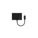 ALOGIC 10cm USB-C MultiPort Adapter with HDMI/USB 3.0/USB-C with Power Delivery (60W) - Black