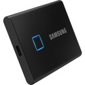 "2TB Samsung Portable T7 Touch USB 3.2 Gen2 Schwarz retail"
