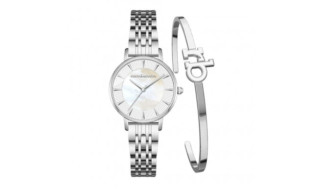 Roccobarocco RB.4659L-01M Ladies Watch and Bangle Set