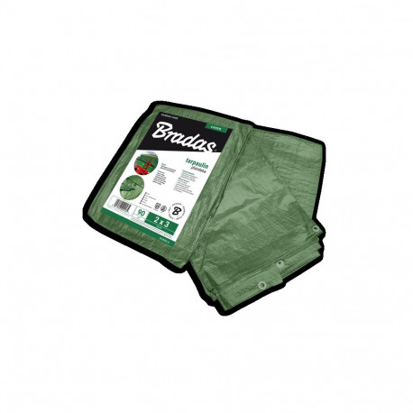 Reinforced tarpaulin 90g/m², 3 x 3m