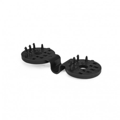BUNGEE CORD CLIPS spaustukas - juodas