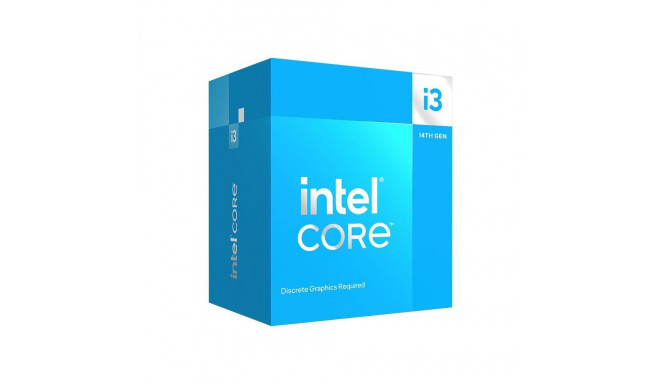 CPU|INTEL|Desktop|Core i3|i3-14100F|Raptor Lake|3500 MHz|Cores 4|12MB|Socket LGA1700|58 Watts|BOX|BX