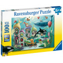 Ravensburger pusle 100 tk Veealused imed