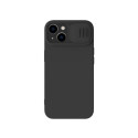 Nillkin CamShield Silky Silicone Case for iPhone 15 Plus (black)