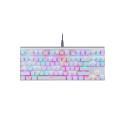 Mechanical gaming keyboard Motospeed CK101 RGB (white)
