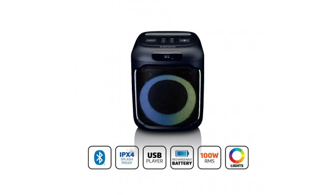Bluetooth speaker Lenco, black
