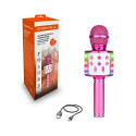 Karaoke microphone with speaker Manta MIC21PKL, pink