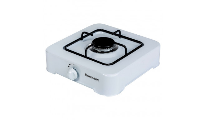 1-burner gas stove Ravanson K01T, white