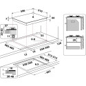 Gaasipliidiplaat Hotpoint HAGS61FWH