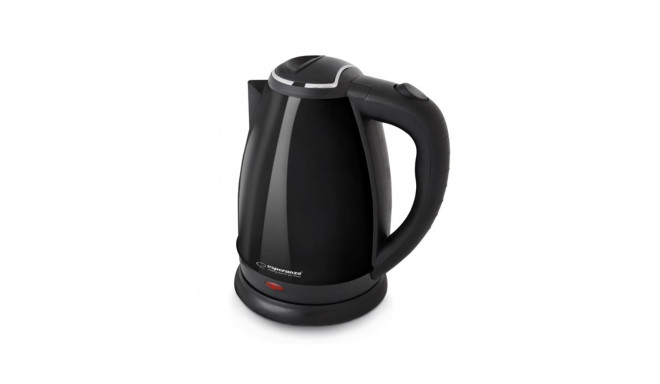 Electric kettle Victoria 1,8L stainless steel Esperanza, black