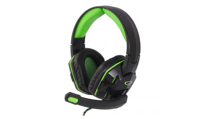 Stereo headphones with microphone for gamers Esperanza EGH380